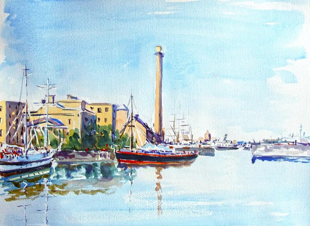 Salthouse dock, Liverpool, Merseyside beginners artclass merseyside